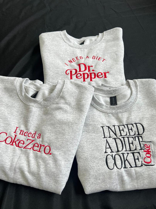 Embroidered Crewnecks